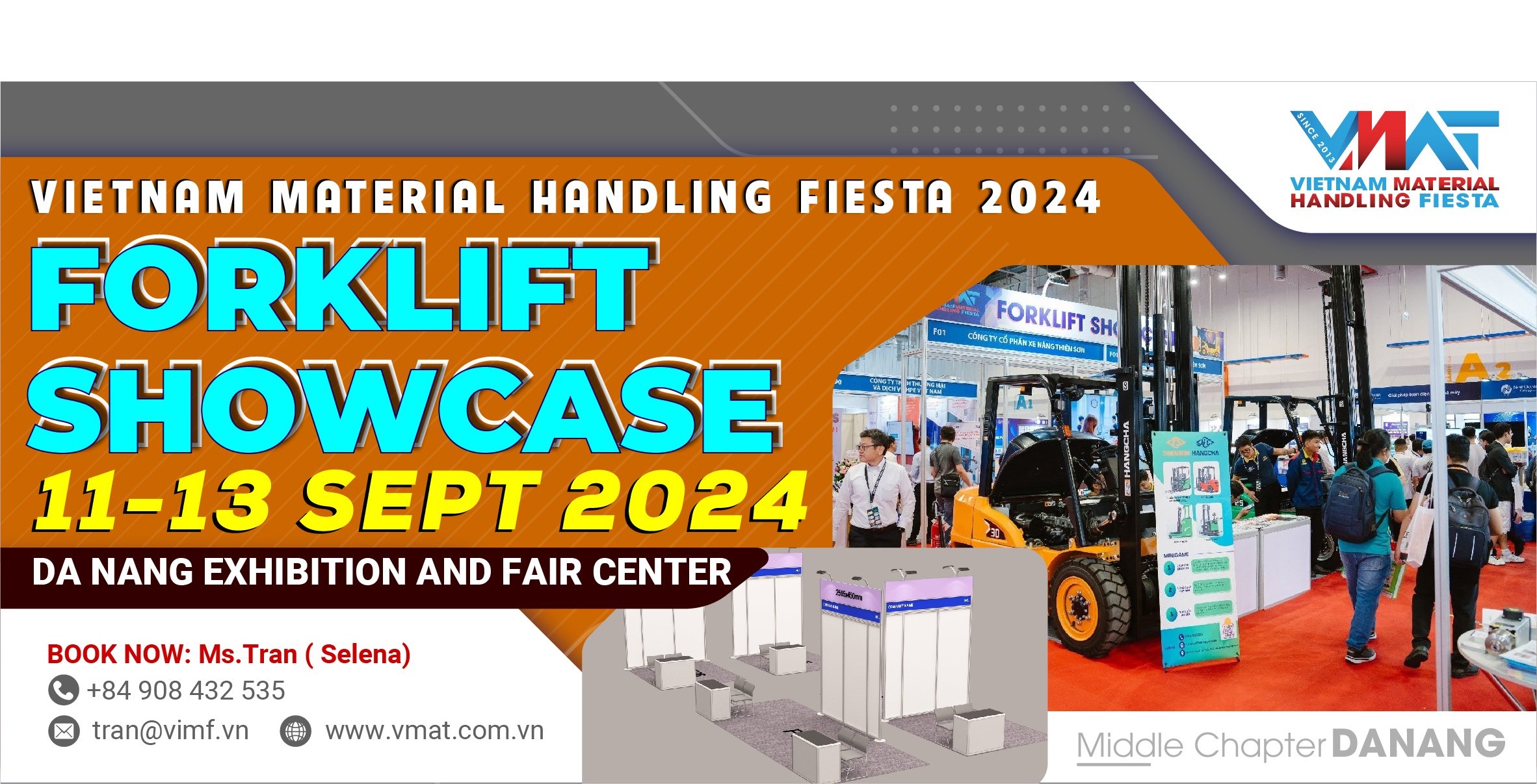 Forklift showcase